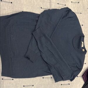 Men's Mette Blue Cashmere Sweater